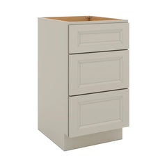 J&K Pebble B6 Vanity 3 Drawer Base 18" W x 33" H x 21" D