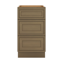 J&K Hazel H8 Vanity 3 Drawer Base 18" W x 33" H x 21" D