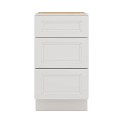 J&K Pure B5 Vanity 3 Drawer Base 18" W x 33" H x 21" D