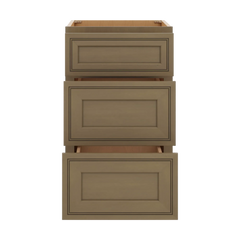 J&K Hazel H8 Vanity 3 Drawer Base 18" W x 33" H x 21" D