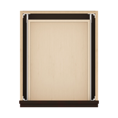 J&K Java Coffee S1 Vanity 3 Drawer Base 18" W x 33" H x 21" D