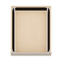 J&K Pebble B6 Vanity 3 Drawer Base 18" W x 33" H x 21" D