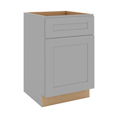 J&K Castle Grey S5 Vanity Base Door/Drawer  21" W x 33" H x 21" D