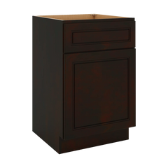 J&K Espresso K8 Vanity Base Door/Drawer  21" W x 33" H x 21" D