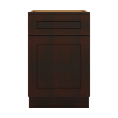 J&K Java Coffee S1 Vanity Base Door/Drawer  21" W x 33" H x 21" D