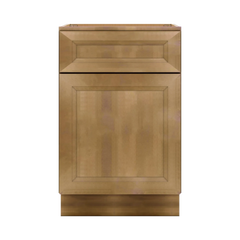 J&K Butterscotch B8 Vanity Base Door/Drawer  21" W x 33" H x 21" D