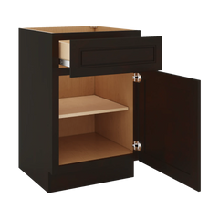 J&K Espresso K8 Vanity Base Door/Drawer  21" W x 33" H x 21" D