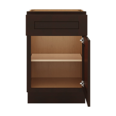 J&K Java Coffee S1 Vanity Base Door/Drawer  21" W x 33" H x 21" D