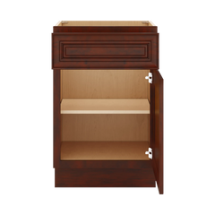 J&K Mahogany J5 Vanity Base Door/Drawer  21" W x 33" H x 21" D