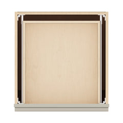 J&K Pebble B6 Vanity Base Door/Drawer  21" W x 33" H x 21" D