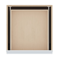 J&K White Shaker S8 Vanity Base Door/Drawer  21" W x 33" H x 21" D