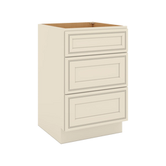 J&K Pearl Glazed H9 Vanity 3 Drawer Base 21" W x 33" H x 21" D