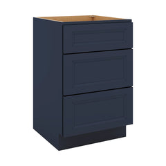 J&K Naval B7 Vanity 3 Drawer Base 21" W x 33" H x 21" D
