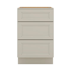 J&K Pebble B6 Vanity 3 Drawer Base 21" W x 33" H x 21" D