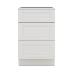 J&K Pure B5 Vanity 3 Drawer Base 21" W x 33" H x 21" D
