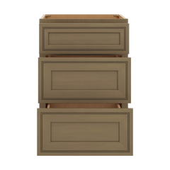J&K Hazel H8 Vanity 3 Drawer Base 21" W x 33" H x 21" D