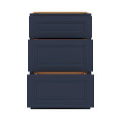 J&K Naval B7 Vanity 3 Drawer Base 21" W x 33" H x 21" D