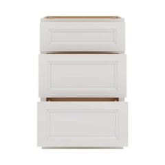 J&K Pure B5 Vanity 3 Drawer Base 21" W x 33" H x 21" D