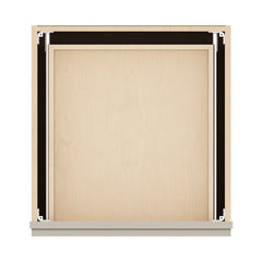 J&K Pebble B6 Vanity 3 Drawer Base 21" W x 33" H x 21" D