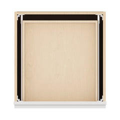 J&K Pure B5 Vanity 3 Drawer Base 21" W x 33" H x 21" D