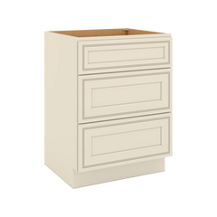 J&K Pearl Glazed H9 Vanity 3 Drawer Base 24" W x 33" H x 21" D