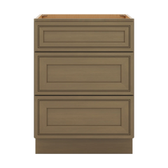 J&K Hazel H8 Vanity 3 Drawer Base 24" W x 33" H x 21" D