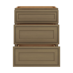J&K Hazel H8 Vanity 3 Drawer Base 24" W x 33" H x 21" D