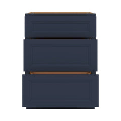 J&K Naval B7 Vanity 3 Drawer Base 24" W x 33" H x 21" D