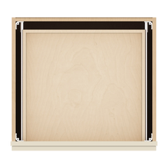 J&K Pearl Glazed H9 Vanity 3 Drawer Base 24" W x 33" H x 21" D