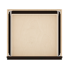 J&K Espresso K8 Vanity 3 Drawer Base 24" W x 33" H x 21" D
