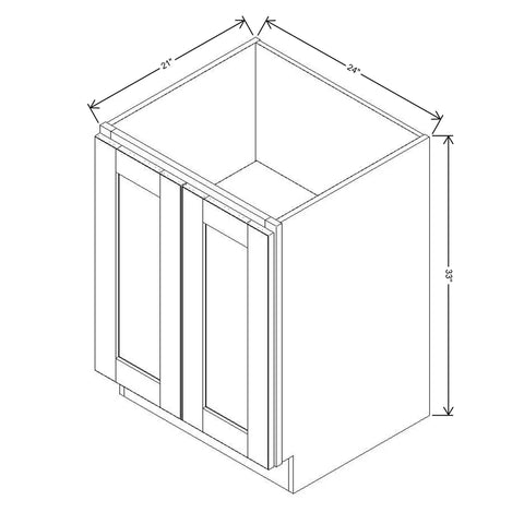 J&K Sage E3 Vanity Base FHD 24" W x 33" H x 21" D