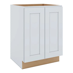 J&K White Shaker S8 Vanity Base FHD  24" W x 33" H x 21" D