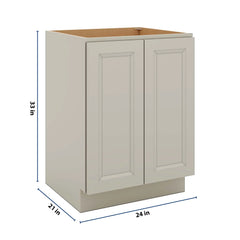 J&K Pebble B6 Vanity Base FHD  24" W x 33" H x 21" D