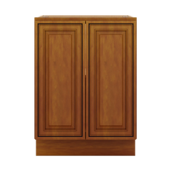 J&K Mocha Glazed K10 Vanity Base FHD  24" W x 33" H x 21" D