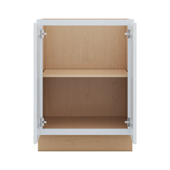 J&K White Shaker S8 Vanity Base FHD  24" W x 33" H x 21" D