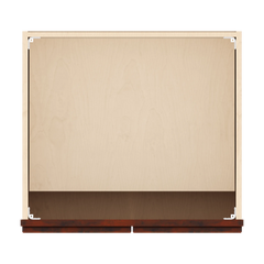 J&K Mahogany J5 Vanity Base FHD  24" W x 33" H x 21" D