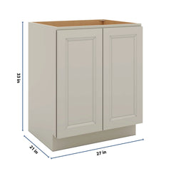 J&K Pebble B6 Vanity Base FHD  27" W x 33" H x 21" D