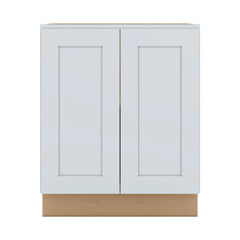 J&K White Shaker S8 Vanity Base FHD  27" W x 33" H x 21" D