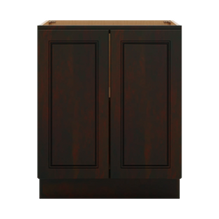 J&K Espresso K8 Vanity Base FHD  27" W x 33" H x 21" D