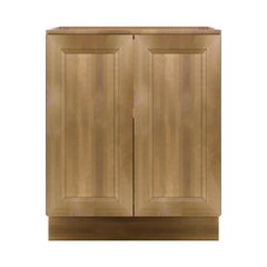 J&K Butterscotch B8 Vanity Base FHD  27" W x 33" H x 21" D