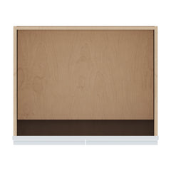 J&K White Shaker S8 Vanity Base FHD  27" W x 33" H x 21" D