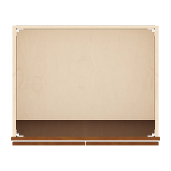 J&K Mocha Glazed K10 Vanity Base FHD  27" W x 33" H x 21" D
