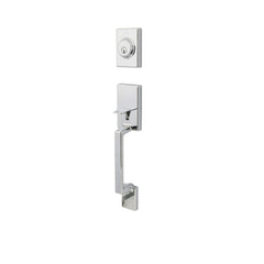 Stockholm Handleset - Satin Nickel