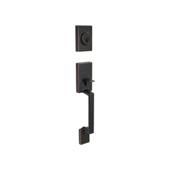 Stockholm Handleset - Satin Nickel