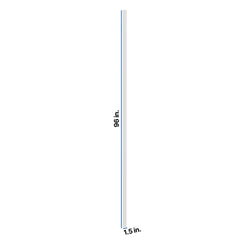Modernform Cabinet White Shaker 1 1/2" W X 96" H Tall Filler