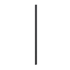 Modernform Cabinet Onyx Black Shaker 3" W X 96" H Tall Filler
