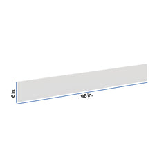 Modernform Cabinet White Shaker 6" W X 96" H Bottom Molding