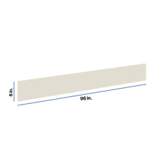 Modernform Cabinet Slim Dove White 6" W X 96" H Bottom Molding