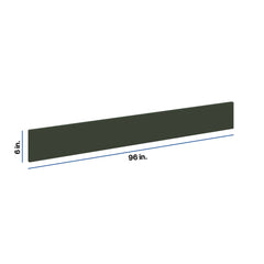 Modernform Cabinet Slim Sage Green 6" W X 96" H Bottom Molding