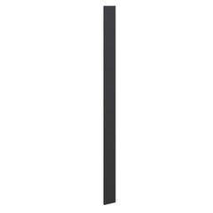 Modernform Cabinet Onyx Black Shaker 6" W X 96" H Tall Filler